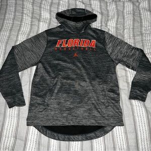 NIKE JORDAN FLORIDA GATORS TEAM-ISSUED SWEATSUIT HOODIE L